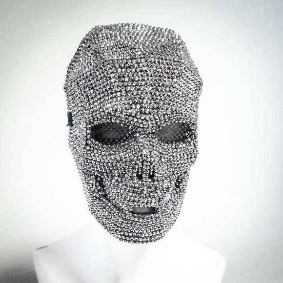 halloween skull masquerade mask costume mask - Picture 4 of 4